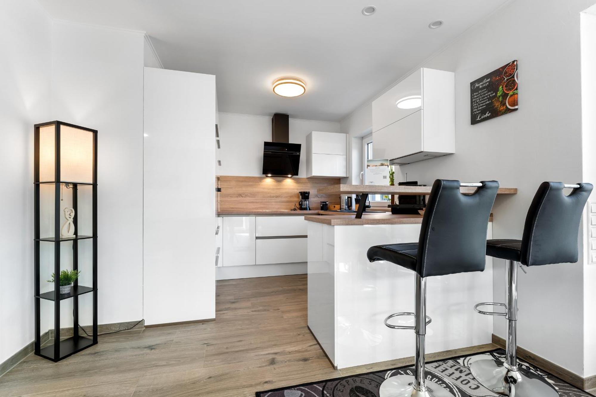 Niewoh Ferienhaus Wiesenblick,Ammerland, Conneforde Wiefelstede Szoba fotó